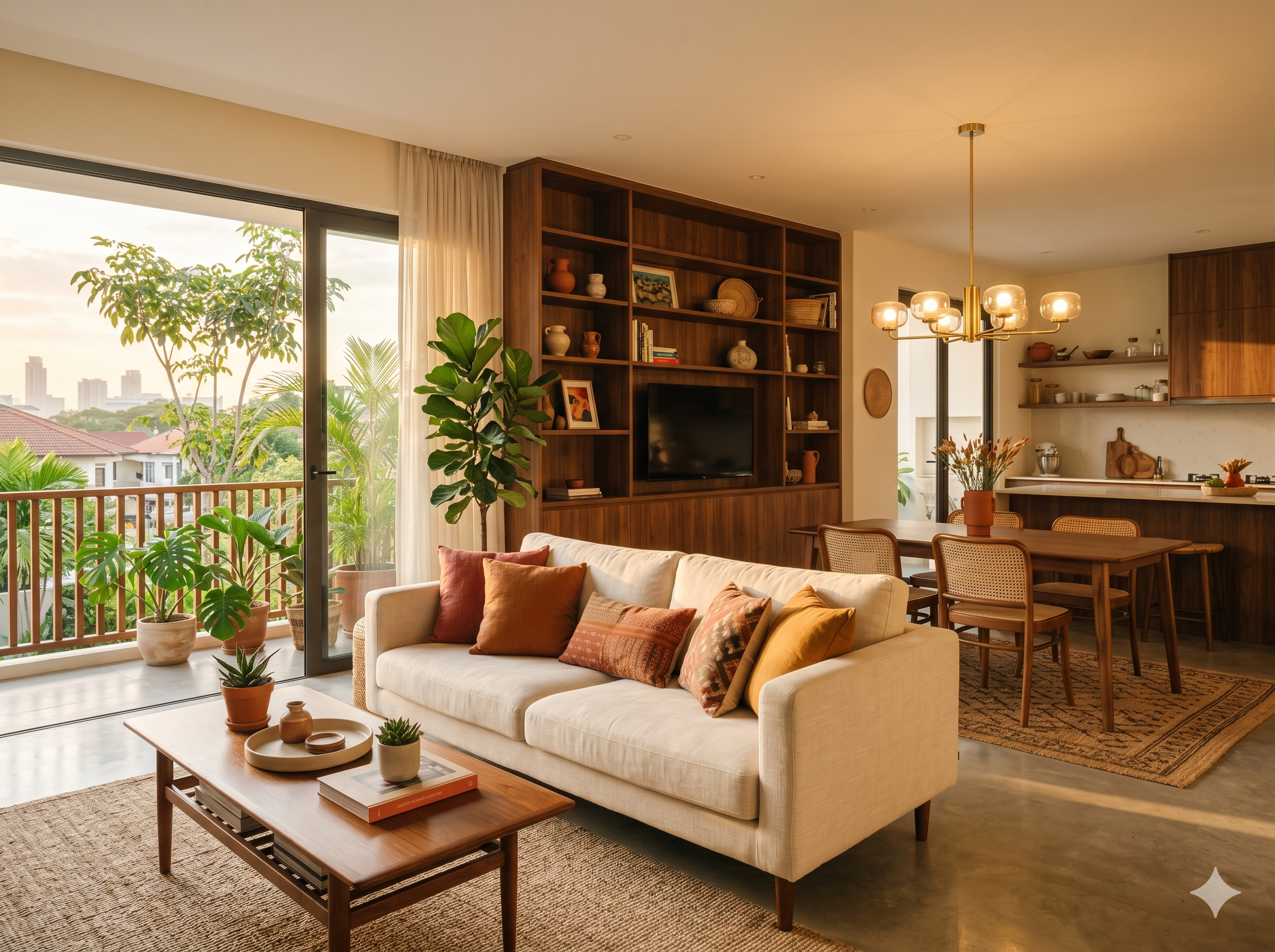 Warm Modern interior